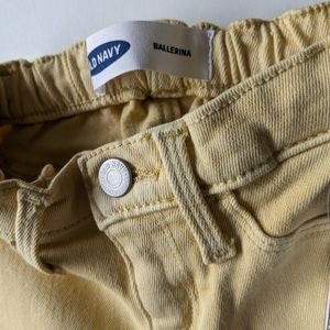 NWT Old Navy 18-24 months Yellow Ballerina pants